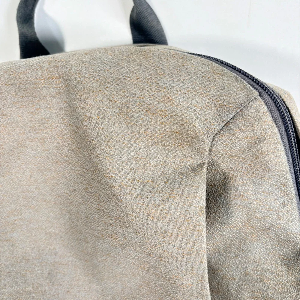 Bellroy Classic Backpack Tan Charcoal Two-Tone Laptop Bag Woven Fabric
